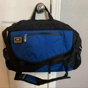 OGIO Street Blue & Black Messenger/Carrying laptop Bag